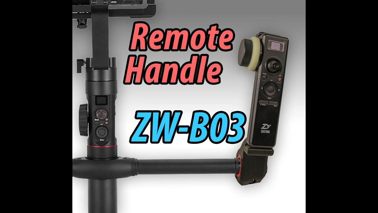 Follow Focus Remote Handle for Zhiyun Dual Handles ZW-B03