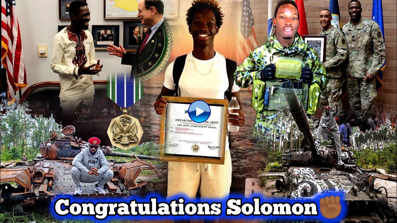 Solomon Kampala Awangudde Ebilabo Mumagye Ga America! Bobi wine yebaziza president trump💪🏾