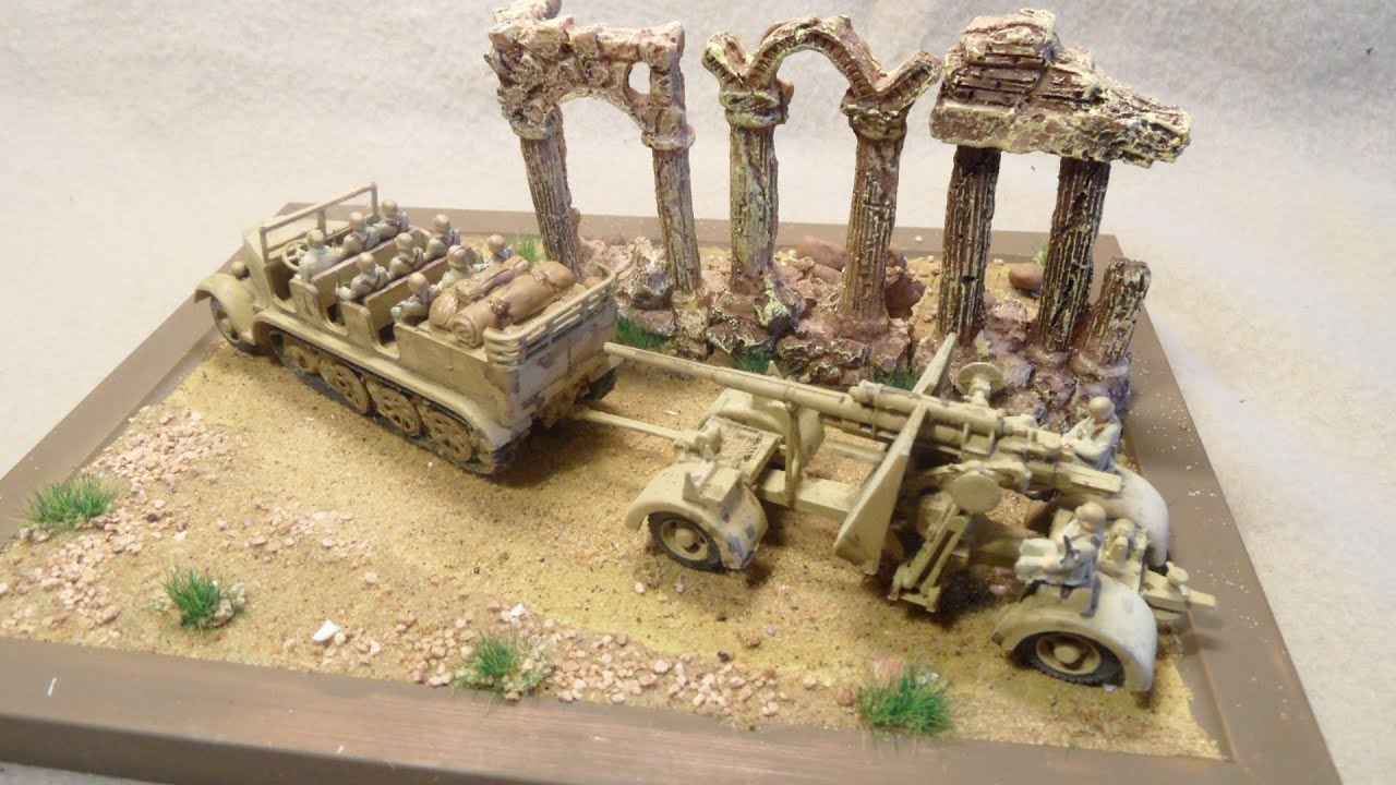 AIRFIX 1/76 '88mm Gun & Sd.Kfz 7 Tractor' - A Build In Pictures