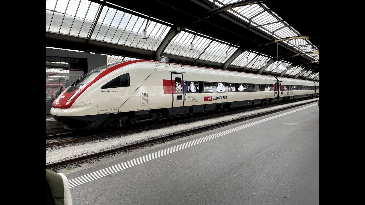 Switzerland Tour 2022 - Part 1 - Copenhagen to Zurich