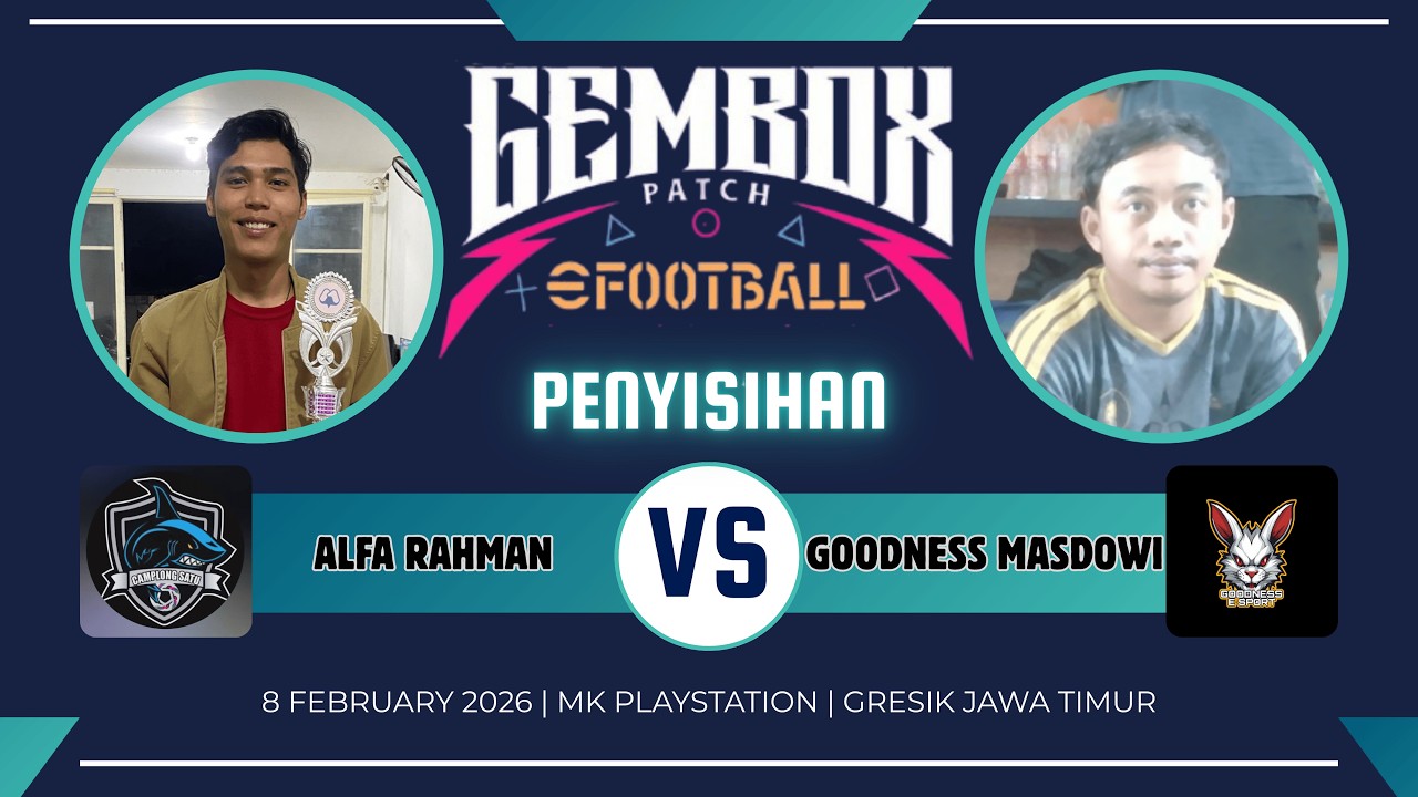 Rahman VS Masdowi | Open PS3 Football Tournaments | GRESIK - JATIM 2026