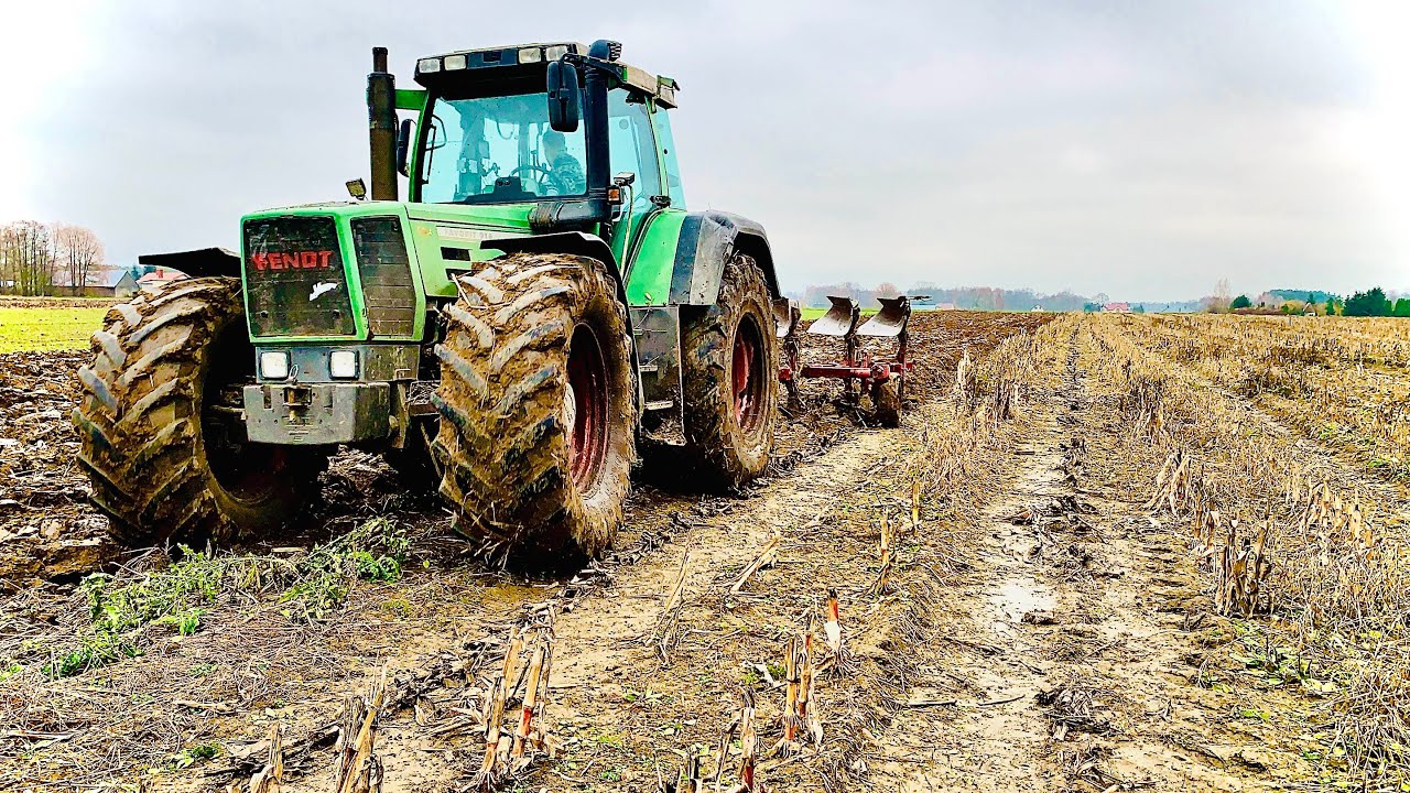 ☆ Orka na Zimę ☆2020☆ pług 5 skibowy ☆Fendt Favorit 916 Vario w Akcji ㋡