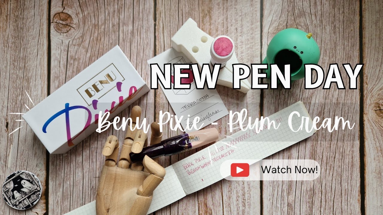 New Pen Day - Benu Pixie - Plum Cream