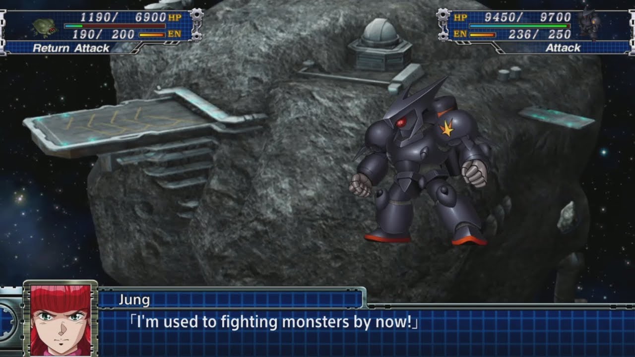 Super Robot Wars T - Sizzler Black Attacks