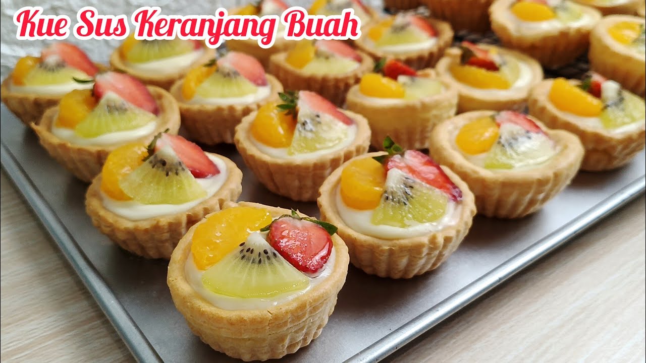RESEP KUE SUS BUAH ANDALANKU UNTUK JUALAN SUPER ENAK BANGET