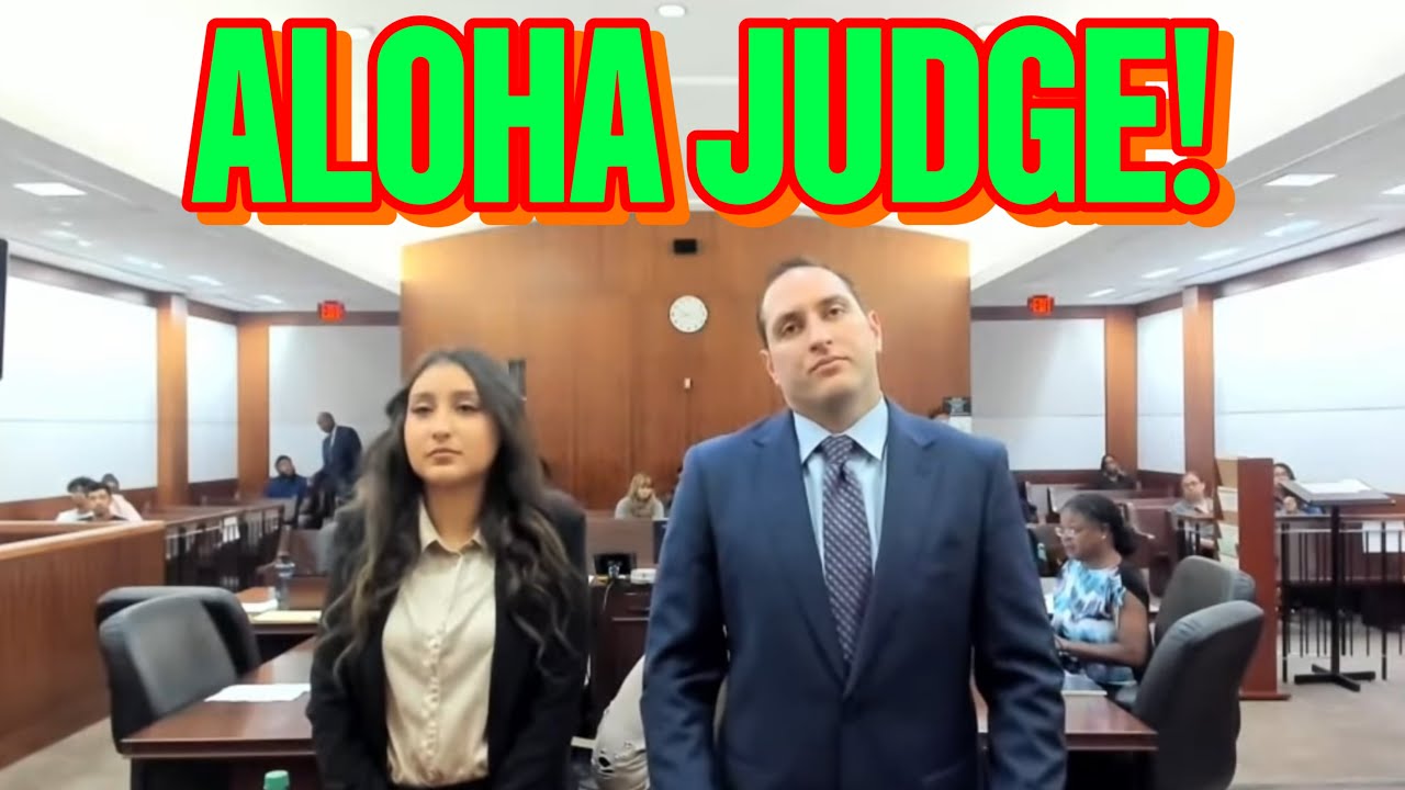 Entitled Daddy's Girl Ditches Court For MAUI! Judge Fleischer is NOT HAPPY!