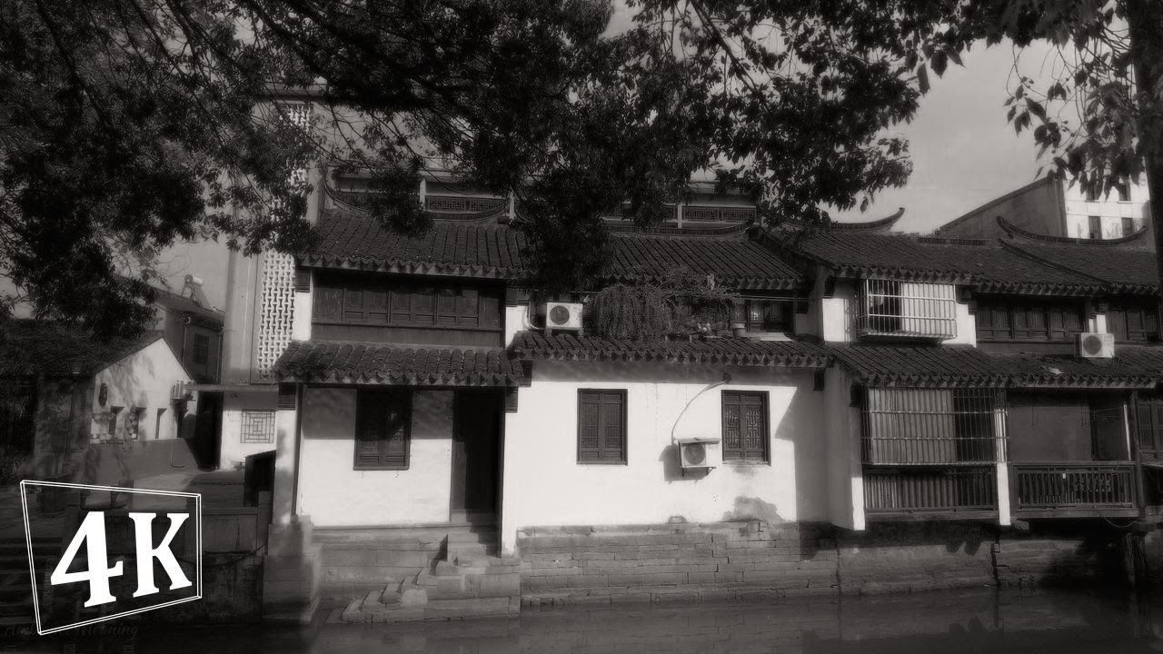Walking Around Chinese Old Street-Zhengyi Town 4K 体味中国昆山正仪老街 | Ambience Meaning 白噪音