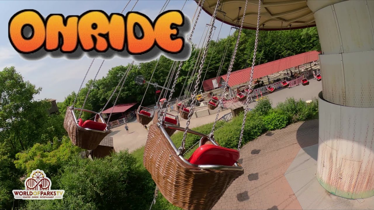 Kettenkarussell Onride im Eifelpark Gondorf | Luftige Fahrt & Familienfreude pur! Wellenflieger POV