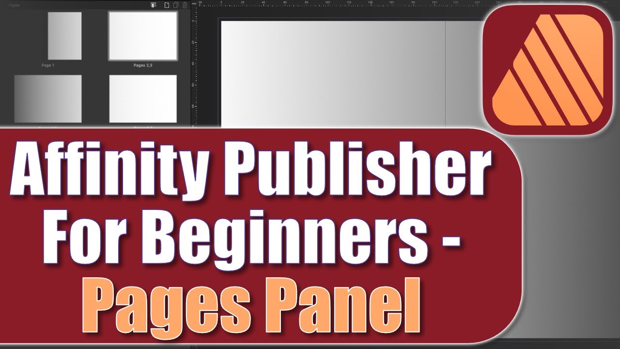 Affinity Publisher V2 - Il pannello Pagine per principianti