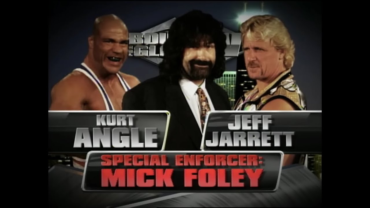 Story of Jeff Jarrett vs. Kurt Angle f. Mick Foley | Bound For Glory 2008