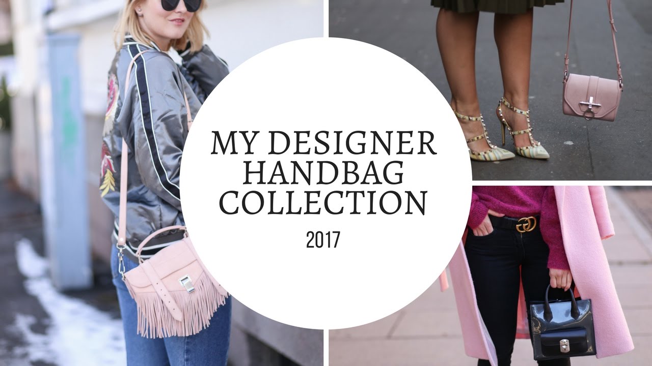 MY HANDBAG COLLECTION 2017 & TRY ON - BALENCIAGA, GIVENCHY, GUCCI, CHANEL AND MORE I KAJA-MARIE