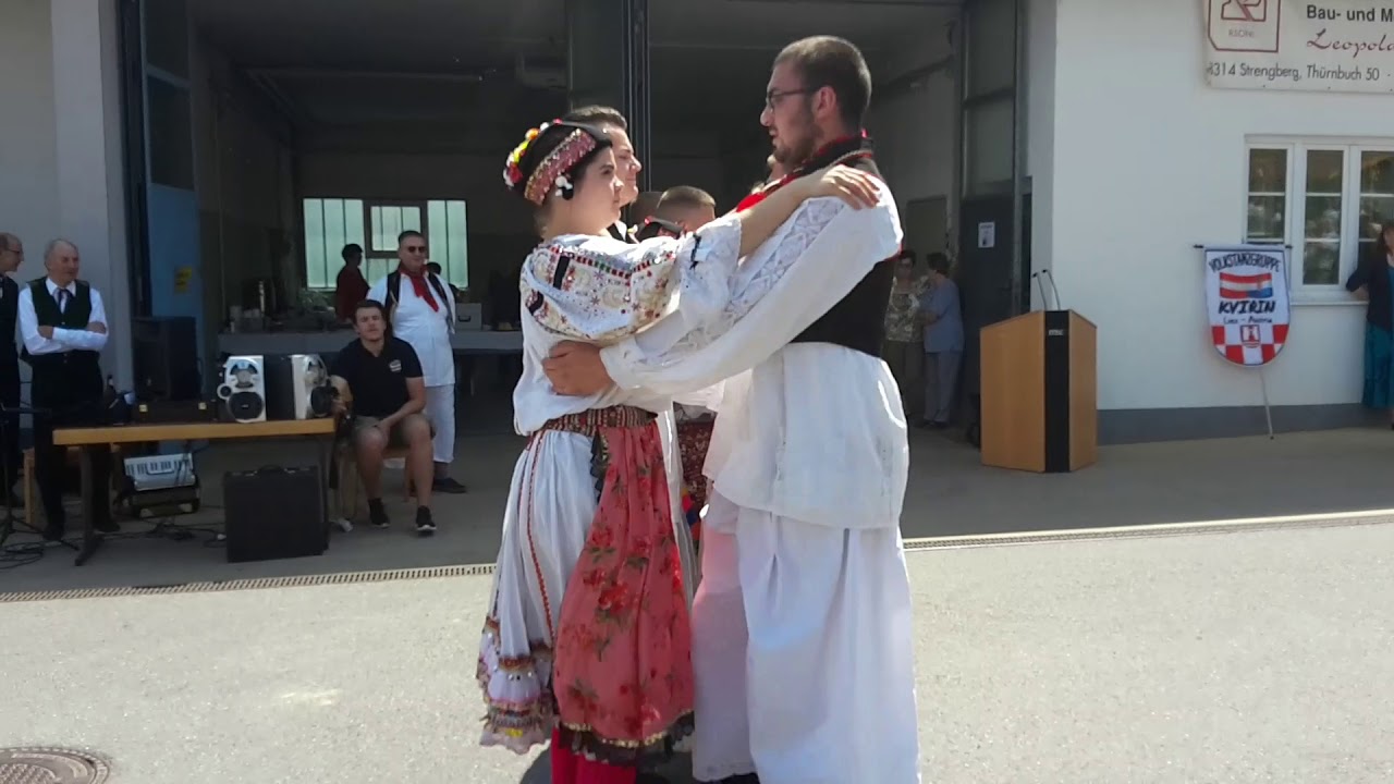Kroatische Volkstanz Gruppe - strengberg - Gugelhupf-Sonntag 3. 6. 2018