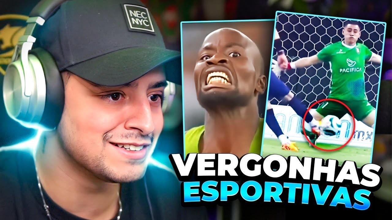 CORINGA REAGE AO FALA DE TUDO: MOMENTOS DE VERGONHAS ESPORTIVAS #7 KKKKK