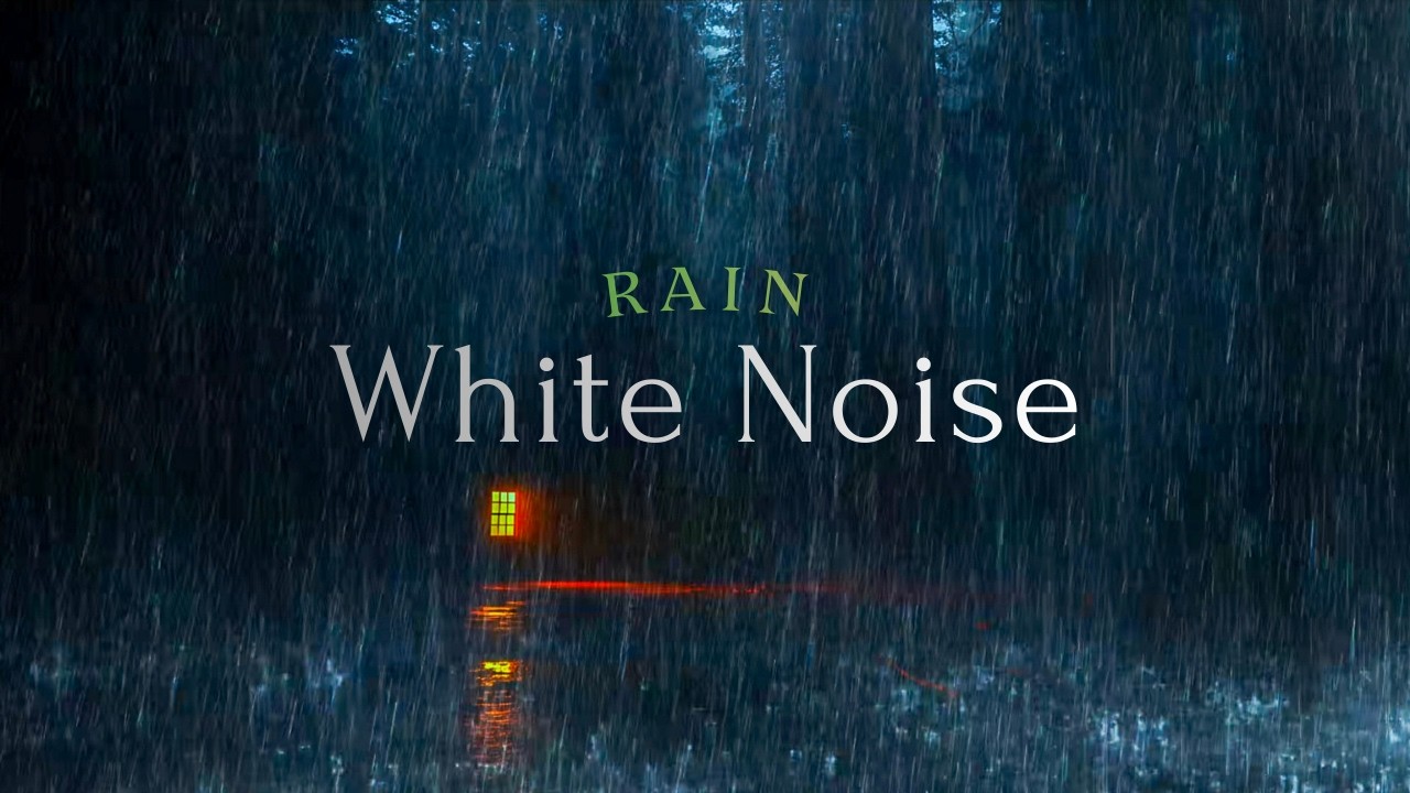 Heavy Rain To Sleep Immediately - Black Screen Rain Ambience for Sleep (Black Screen)