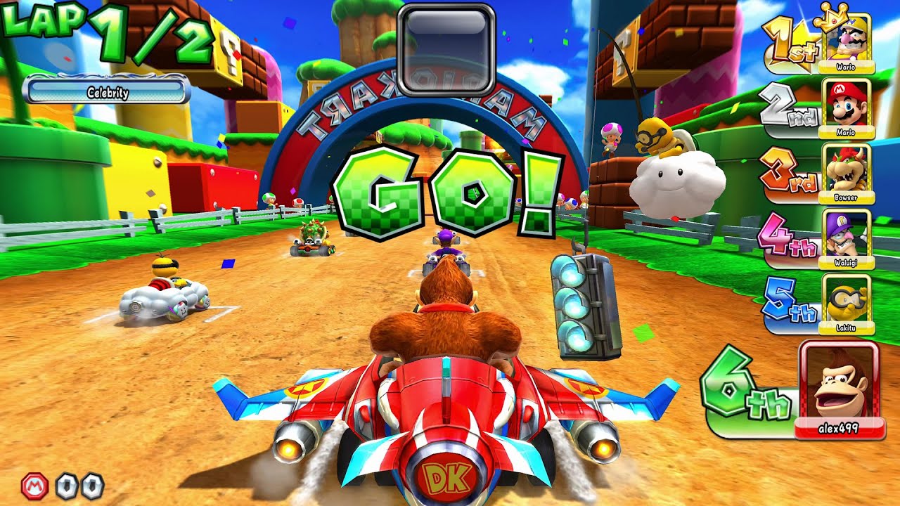 Mario Kart Arcade GP DX 1.18 (English) - 150cc Mirror (Super Difficult) Toad Cup Races | UHD