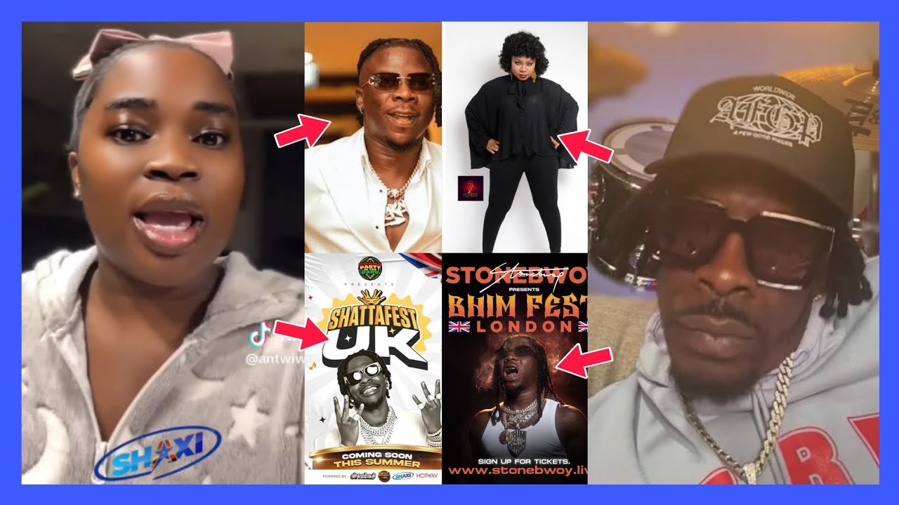 Shatta Wale's Shatta fest UK Causing Trouble; Giving Stonebwoy & Bhim Fans Presure