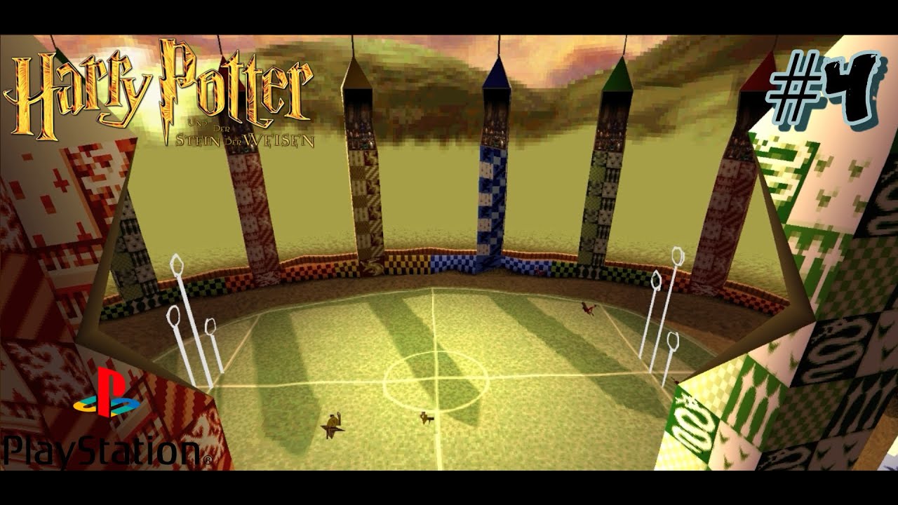 Flieg Harry, Flieg #4 ✦ Harry Potter und der Stein der Weisen(PS1) [Deutsch][1080P] ✦ Lets Play