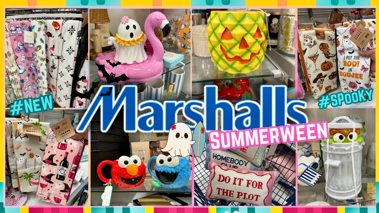 Marshalls SUMMERWEEN Has Arrived‼️Spooky Cute Finds You NEED to See 👻🎃#summerween #marshalls #new