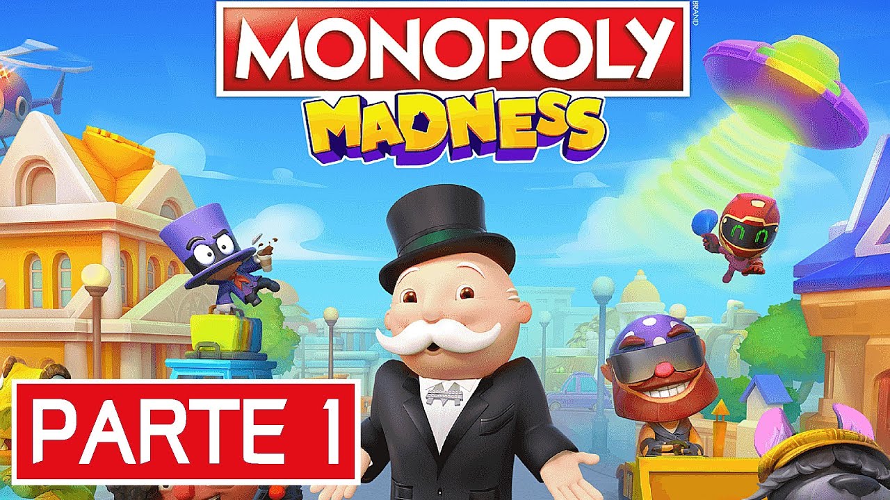 Monopoly Madness Gameplay Español - Parte 1 | Mapa Ciudad