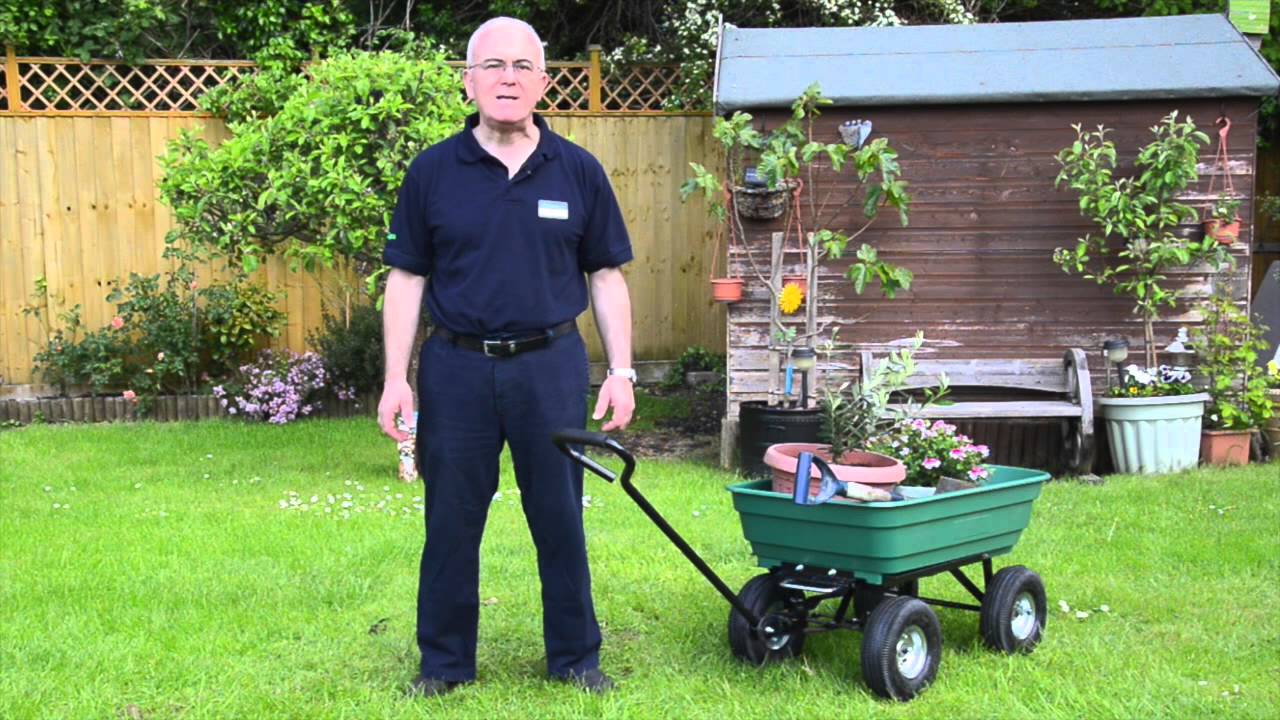 Move Heavy Loads With The Garden Tipper Cart From Kingfisher