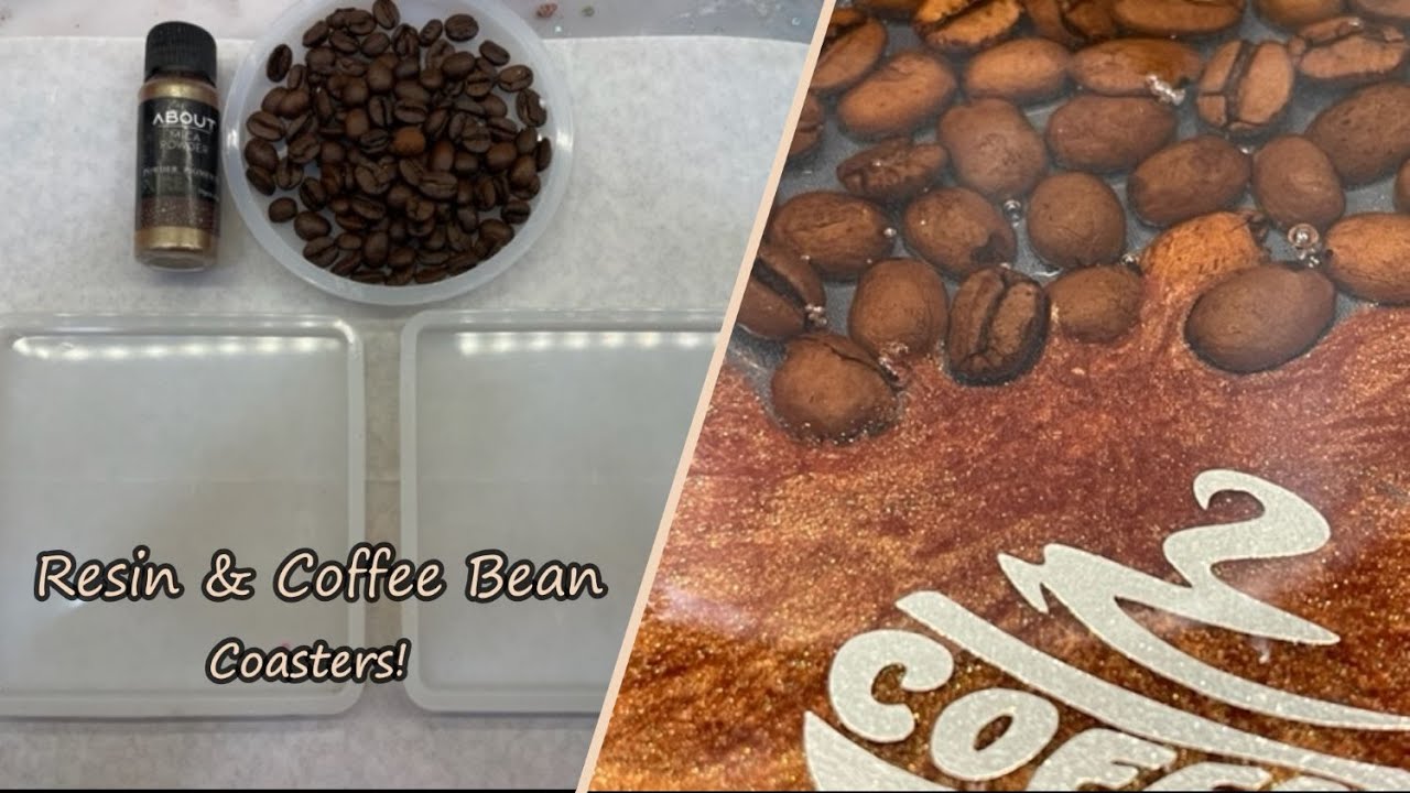 #296 Using Coffee Beans For Resin Coasters