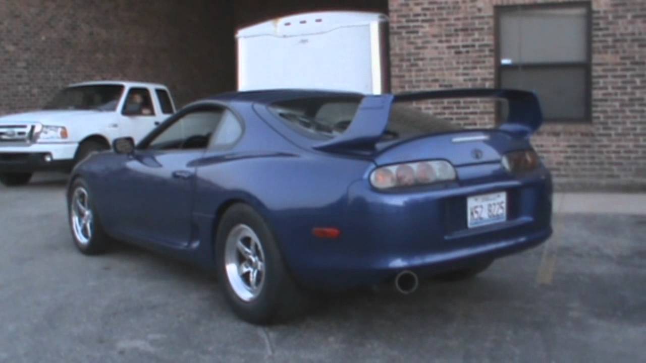 Sharkey's 1300whp RSP Supra BURNOUT & DYNO @ SP