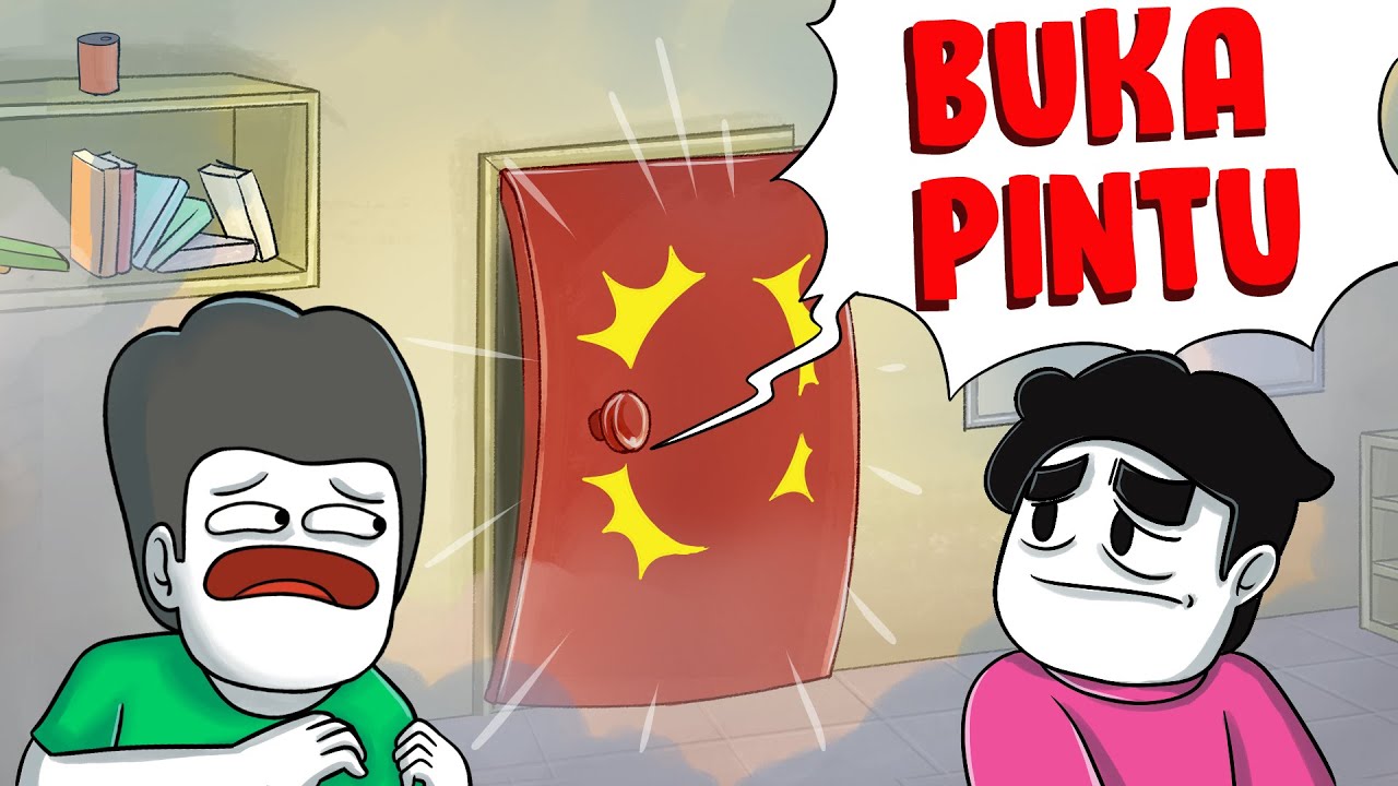 Jiran Mengamuk Ketuk Pintu Rumah Aku
