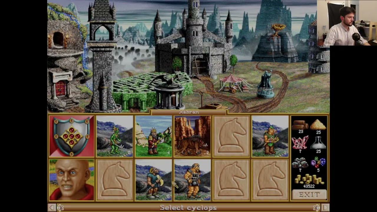 Heroes of Might and Magic 2: Final Archibald Campaign Mission (scenario 11, part 4, no save scum)