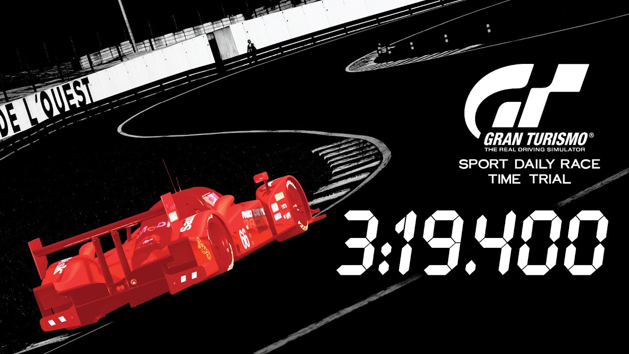 Gran Turismo Sport Le Mans Gr1 Hot Lap