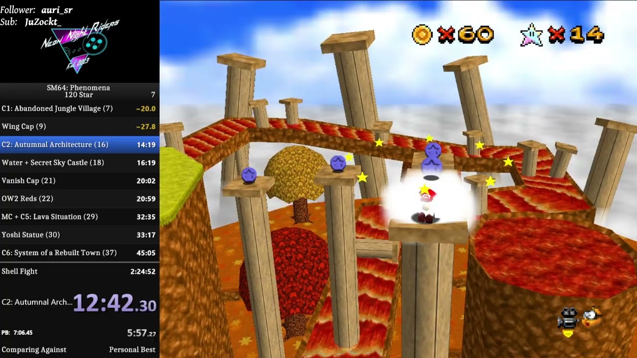 SM64 Phenomena - 120 Star in 2:13:49