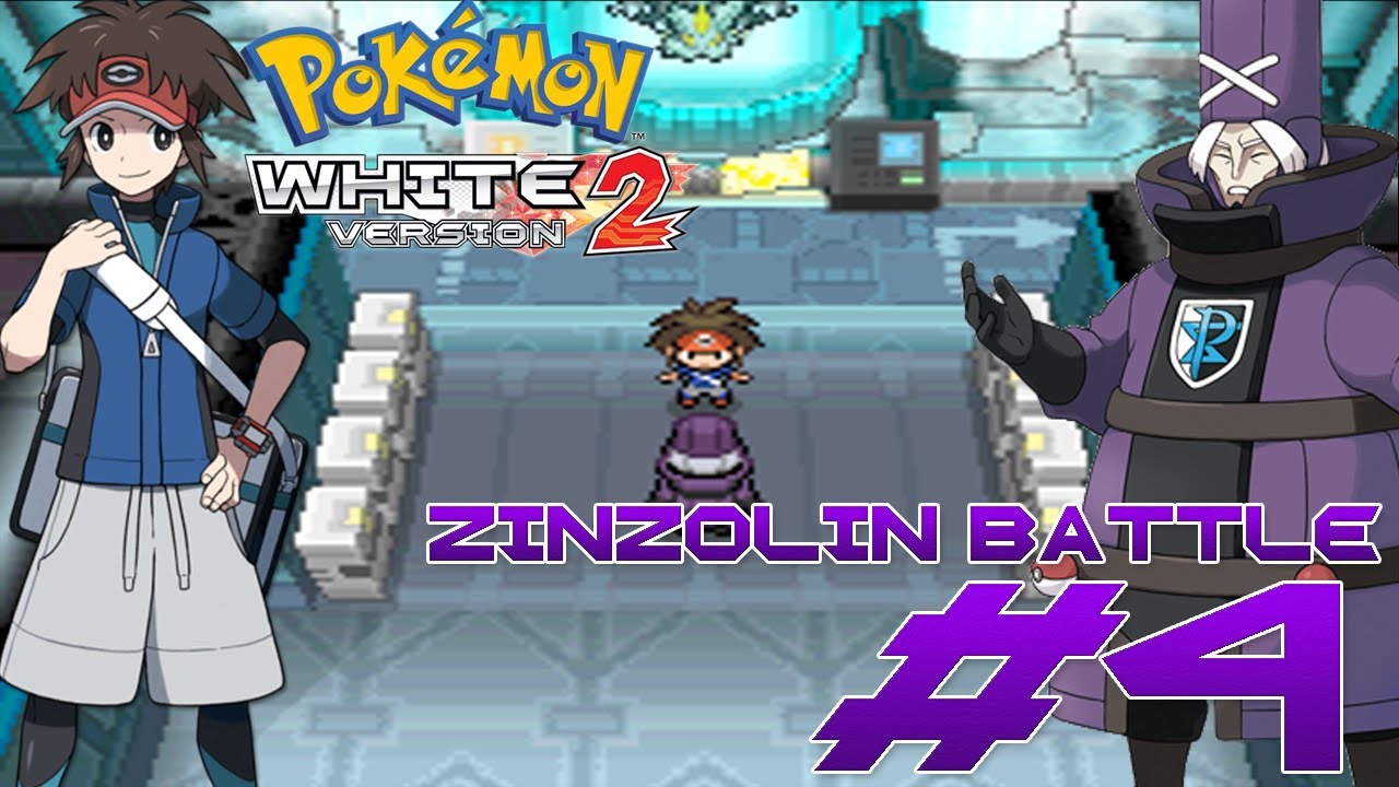 Pok&eacute;mon White 2 English | Plasma Sage Zinzolin Battle #4 (Final Zinzolin Battle)