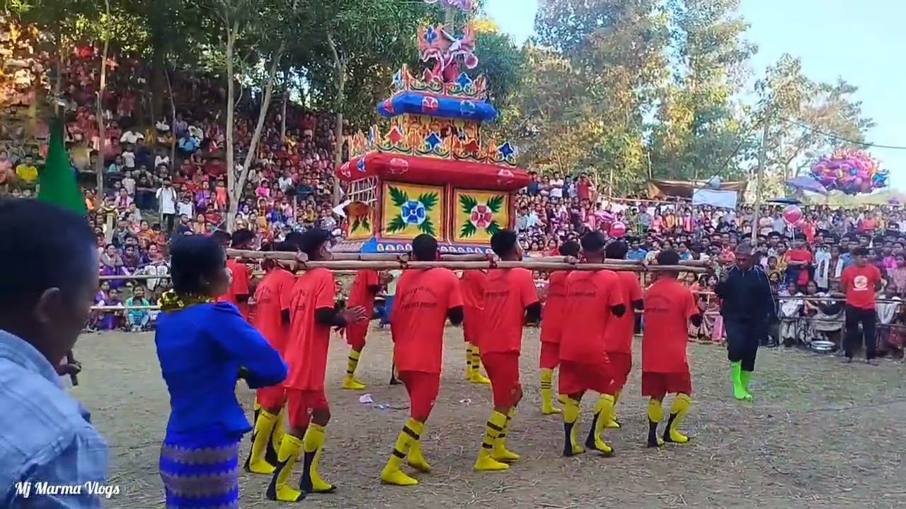সইং নৃত্য দেওয়ান পাড়া ভান্তে অন্তোষ্টিক্রিয়া অনুষ্ঠানে -২০২৫