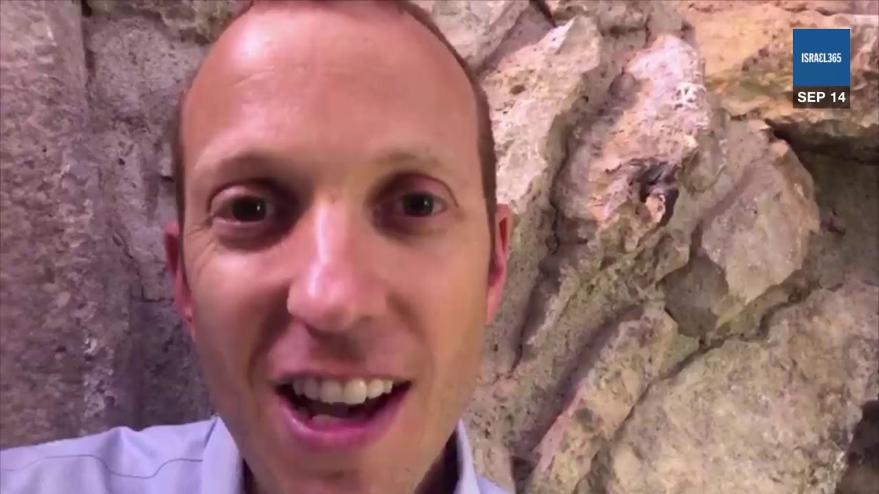 Rabbi Tuly Weisz prays for the Israel365 community at the Western Wall