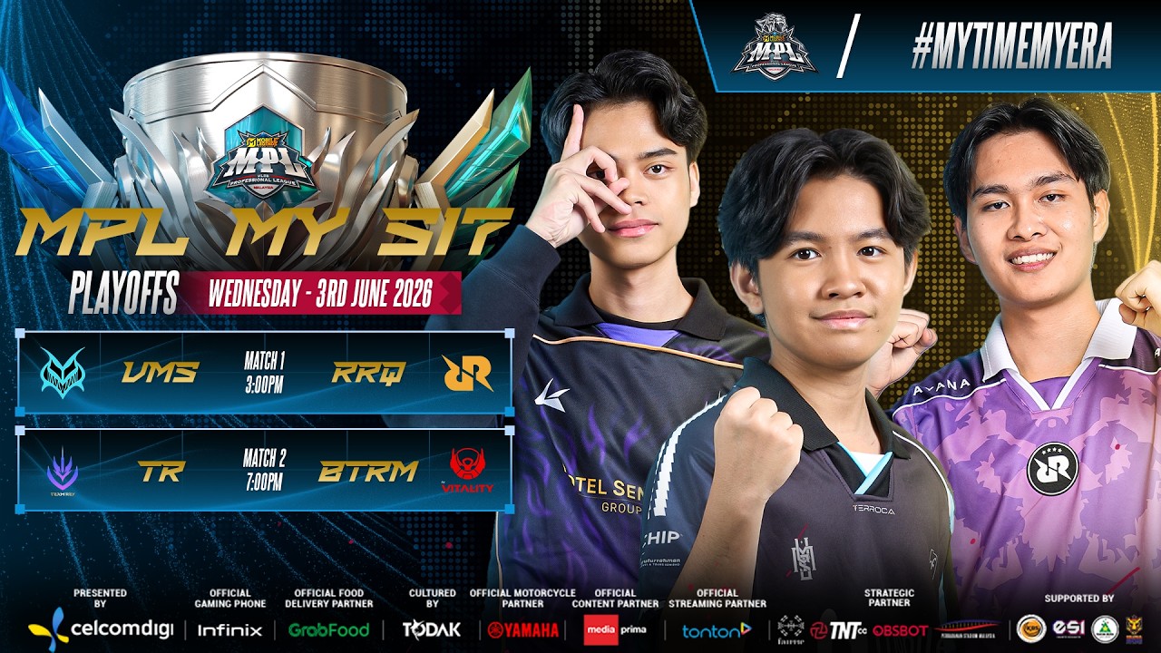 LIVE | [ENG] MPL MY Season 17 PlayOff Day 1