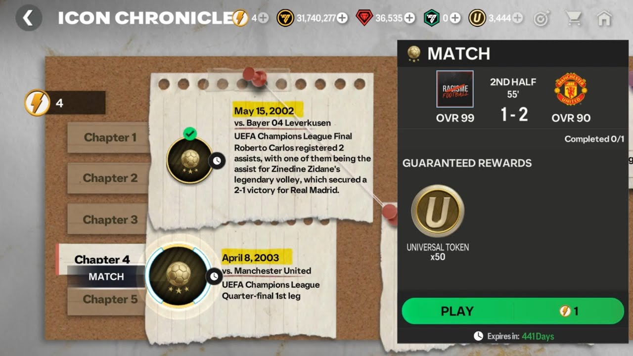 Icon Chronicles Roberto Carlos Chapter 4 Game 2