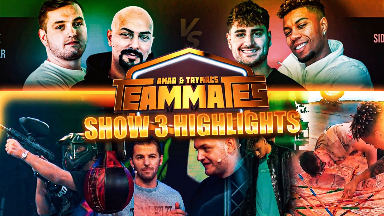 TEAMMATES | Show 3 Highlights mit  @Trymacs   gegen  @EliasN97 & @SidneyEweka