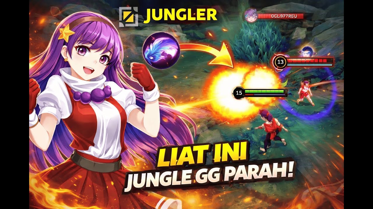 GUINEVERE JUNGLE 🔥 BUILD TERSAKIT | SEKALI LOMPAT AUTO MATI !! 