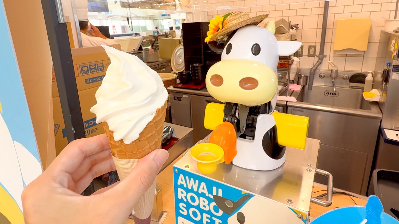 Unique Food from Japanese Highway Service Area 🍦 🍩 🎡