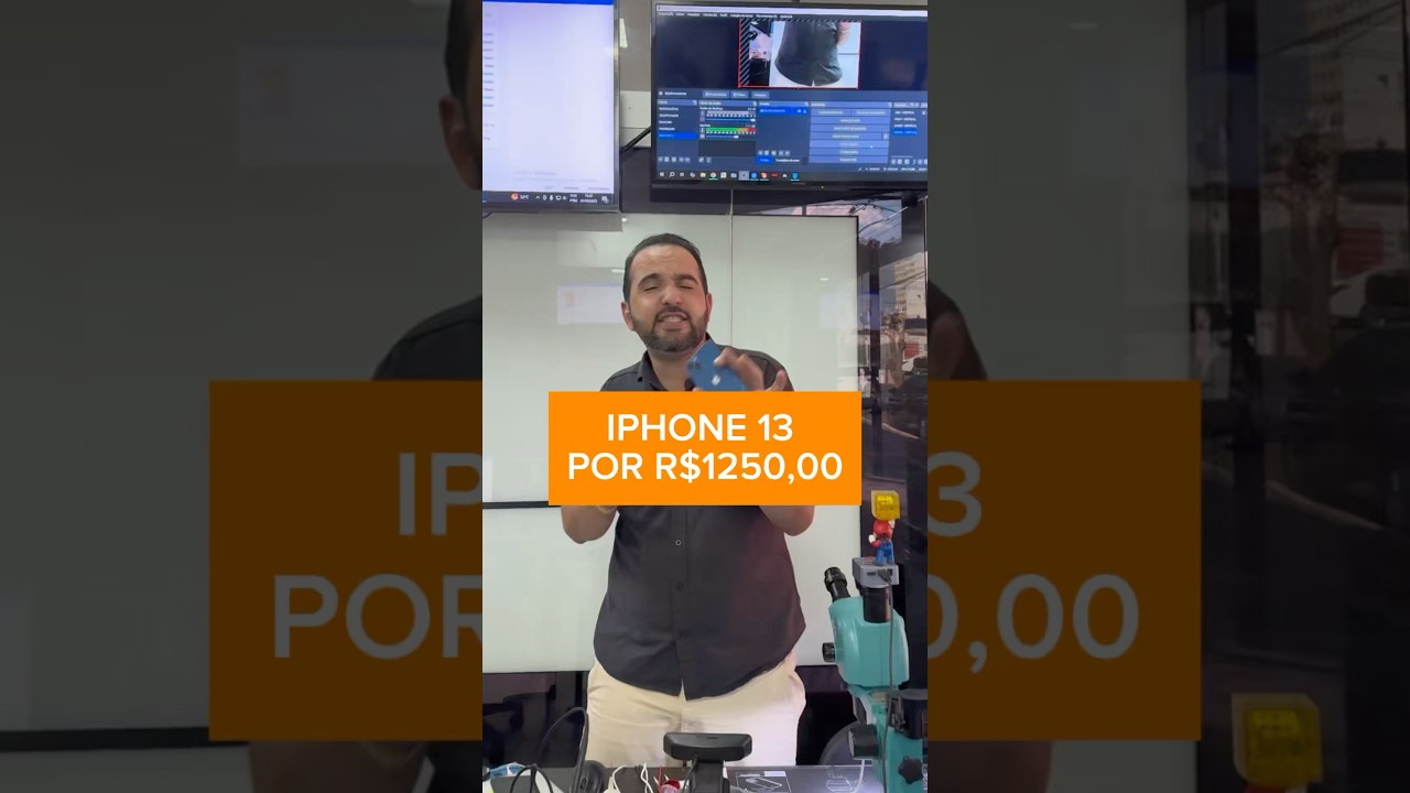 Comprei um iPhone 13 estragado&hellip; I CA CURSOS
