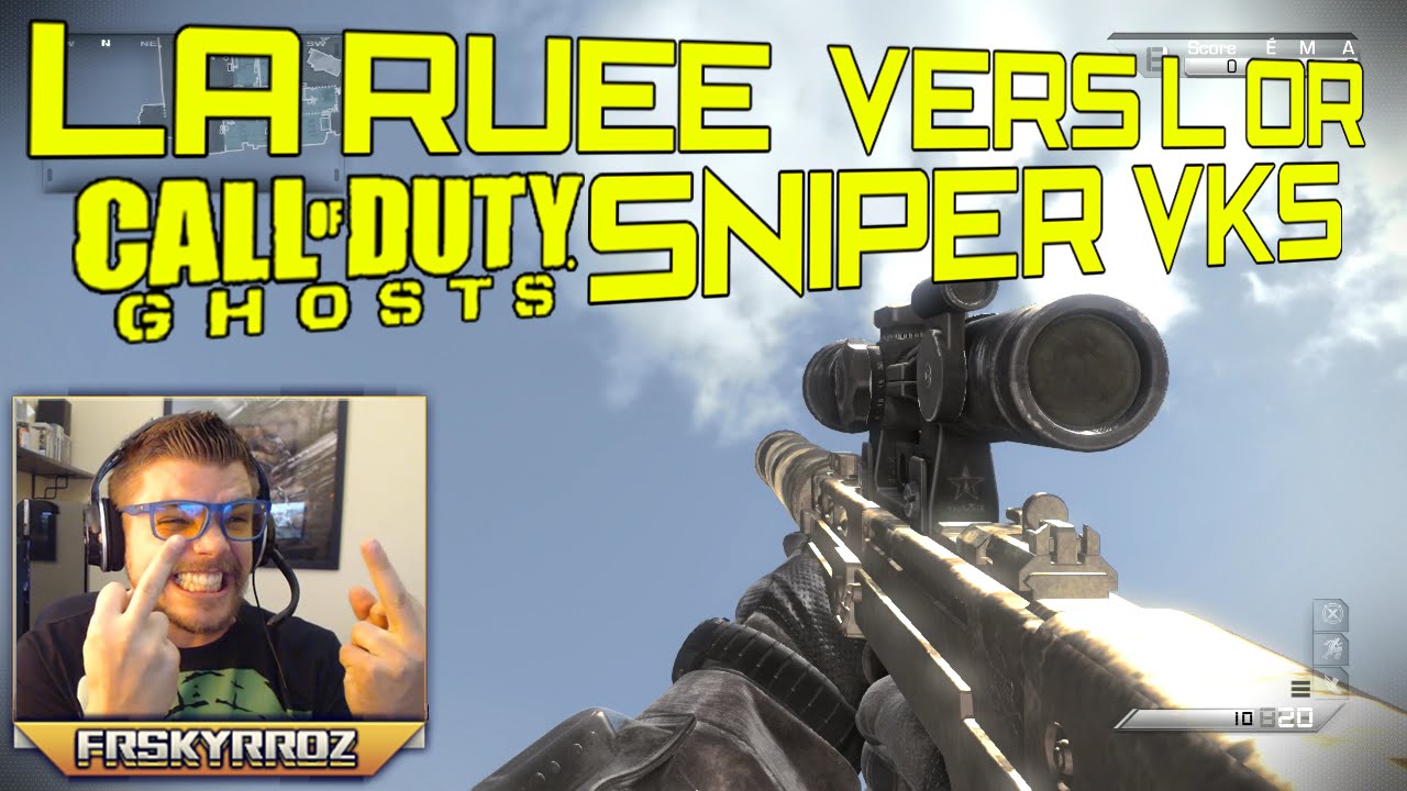COD GHOSTS : VKS | La ruée vers l'or au Sniper #9 Gameplay