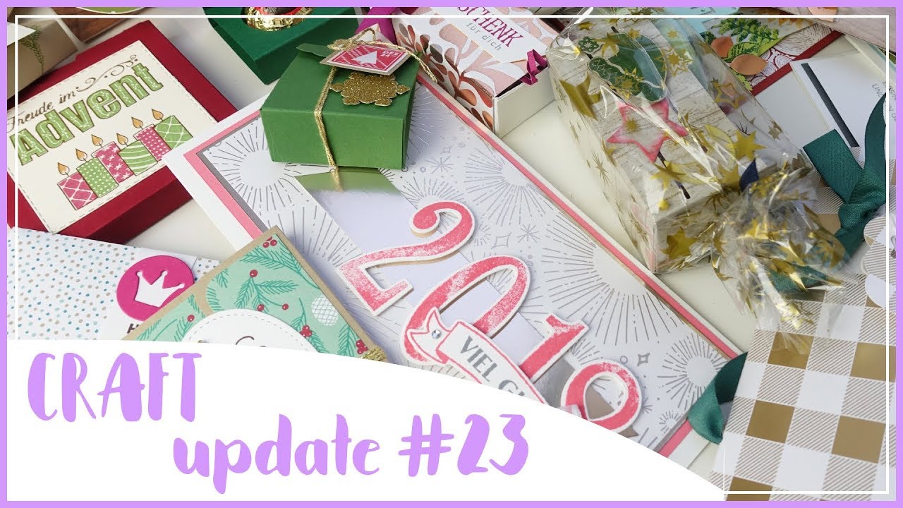 Winterliche KARTEN & VERPACKUNGEN | Stampin up | CRAFTUPDATE #23