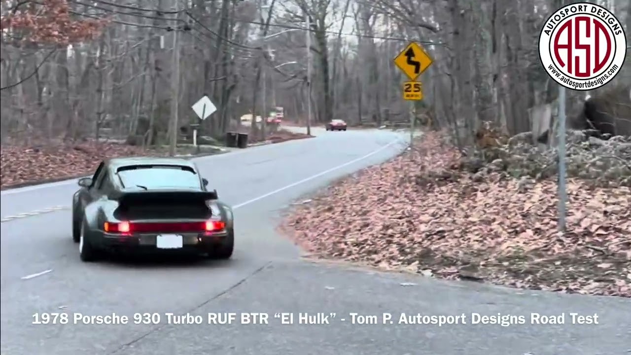 1978 Porsche 930 Turbo RUF BTR “El Hulk” - Tom P. Autosport Designs Road Test