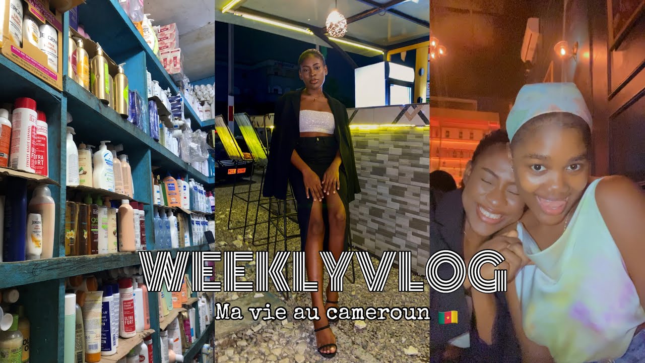 VIVRE À DOUALA🇨🇲 #4 : resto | skincare shopping | creation de contenu | work #cameroonyoutuber