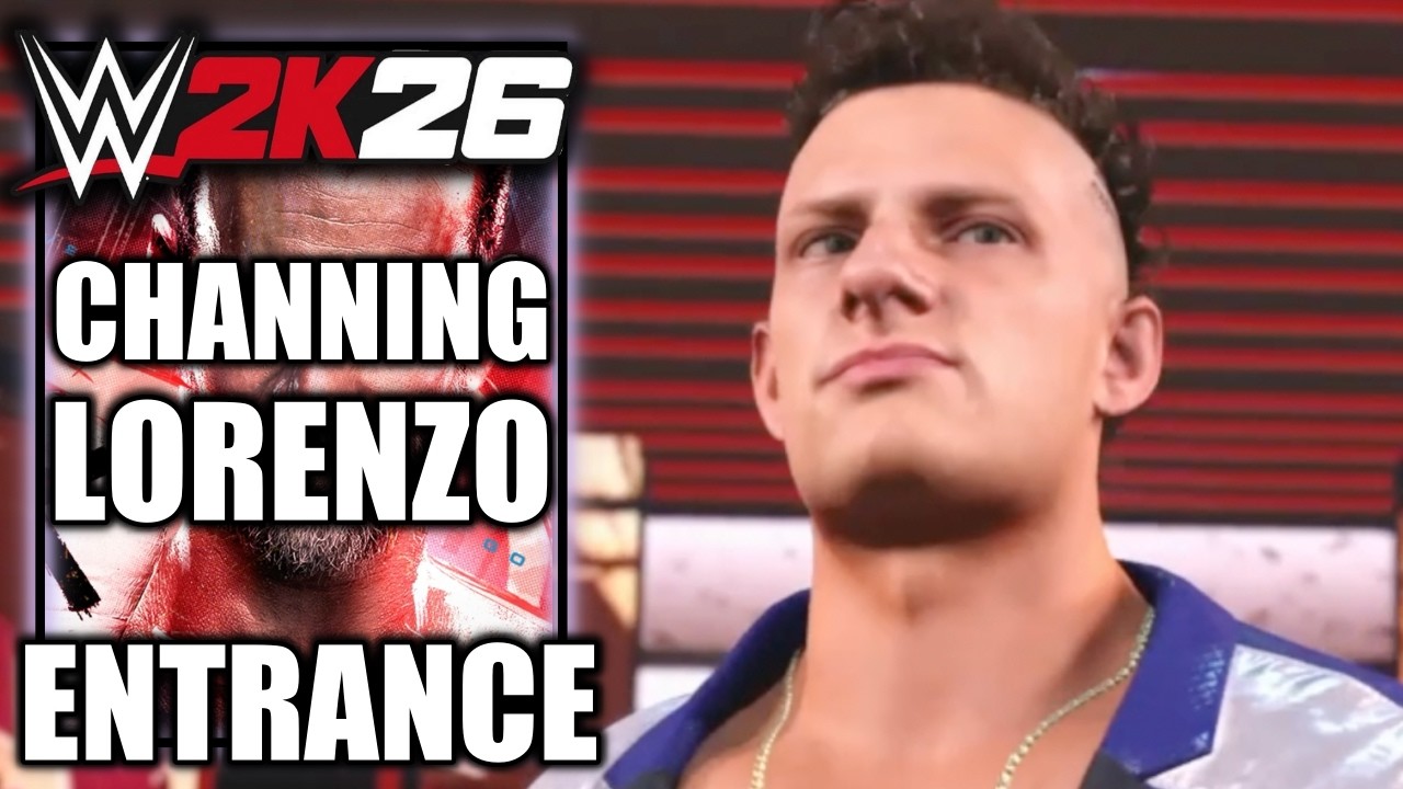 WWE 2K26: Кинематографический ролик выхода Ченнинга &laquo;Стэкса&raquo; Лоренцо на ринг.
