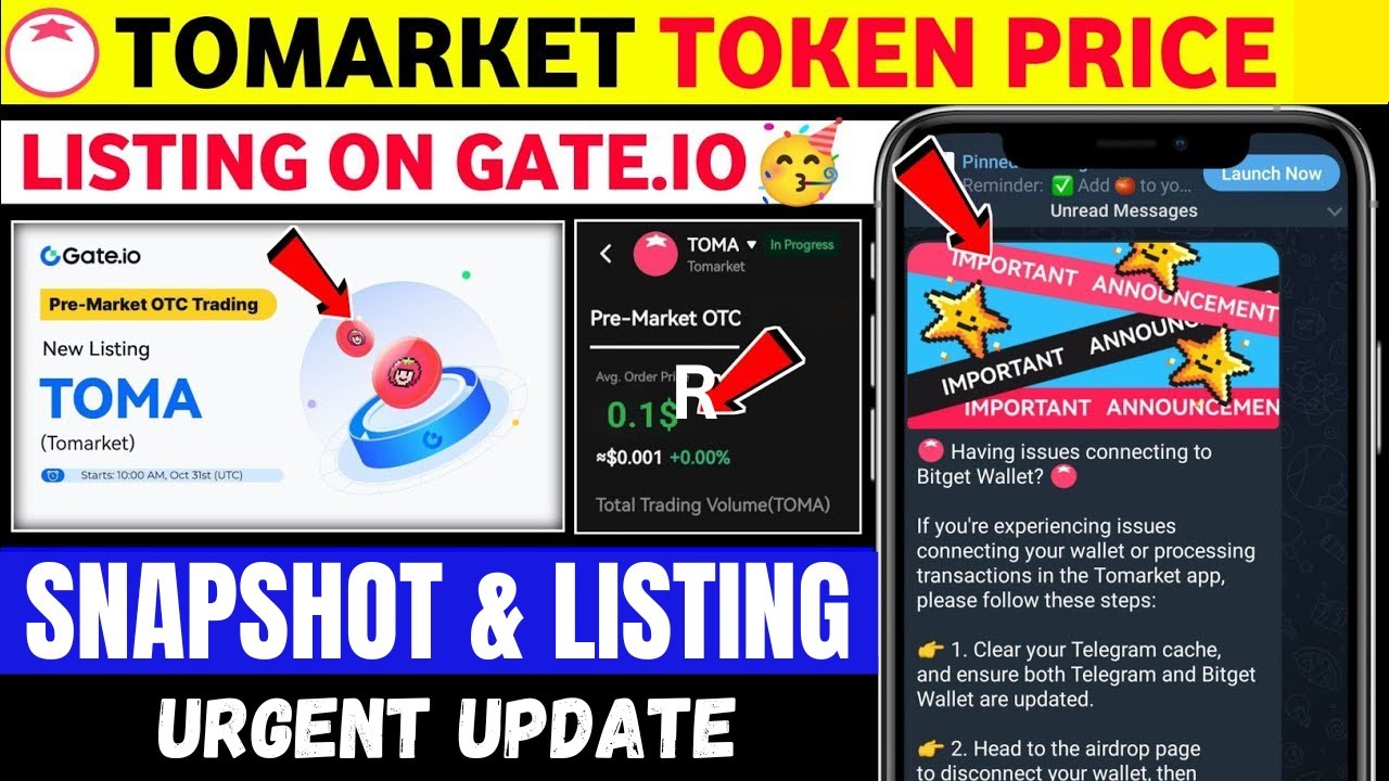 Tomarket Listing & Snapshot Confirmed: Price Prediction 