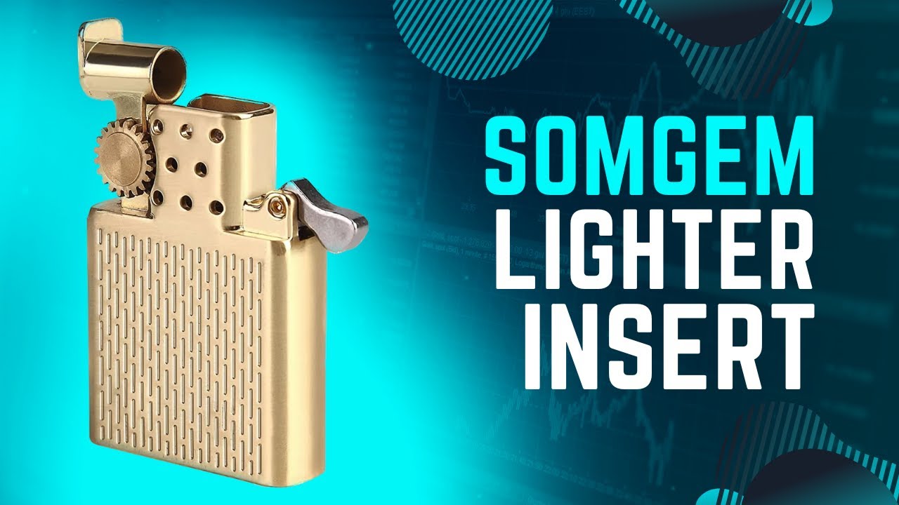 SomGem Vintage Pocket Lighter Insert Review For Zippo Lighters