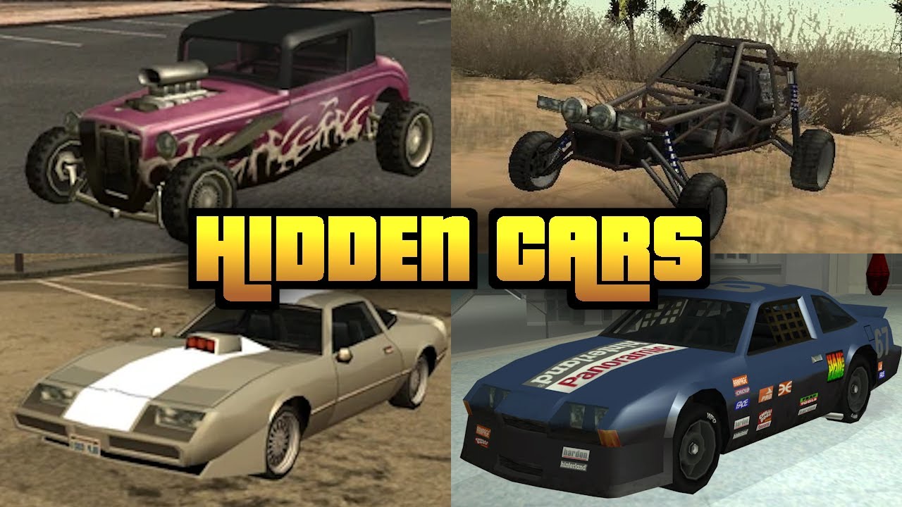Уникальные и редкие транспортные средства в GTA San Andreas [Часть 1]