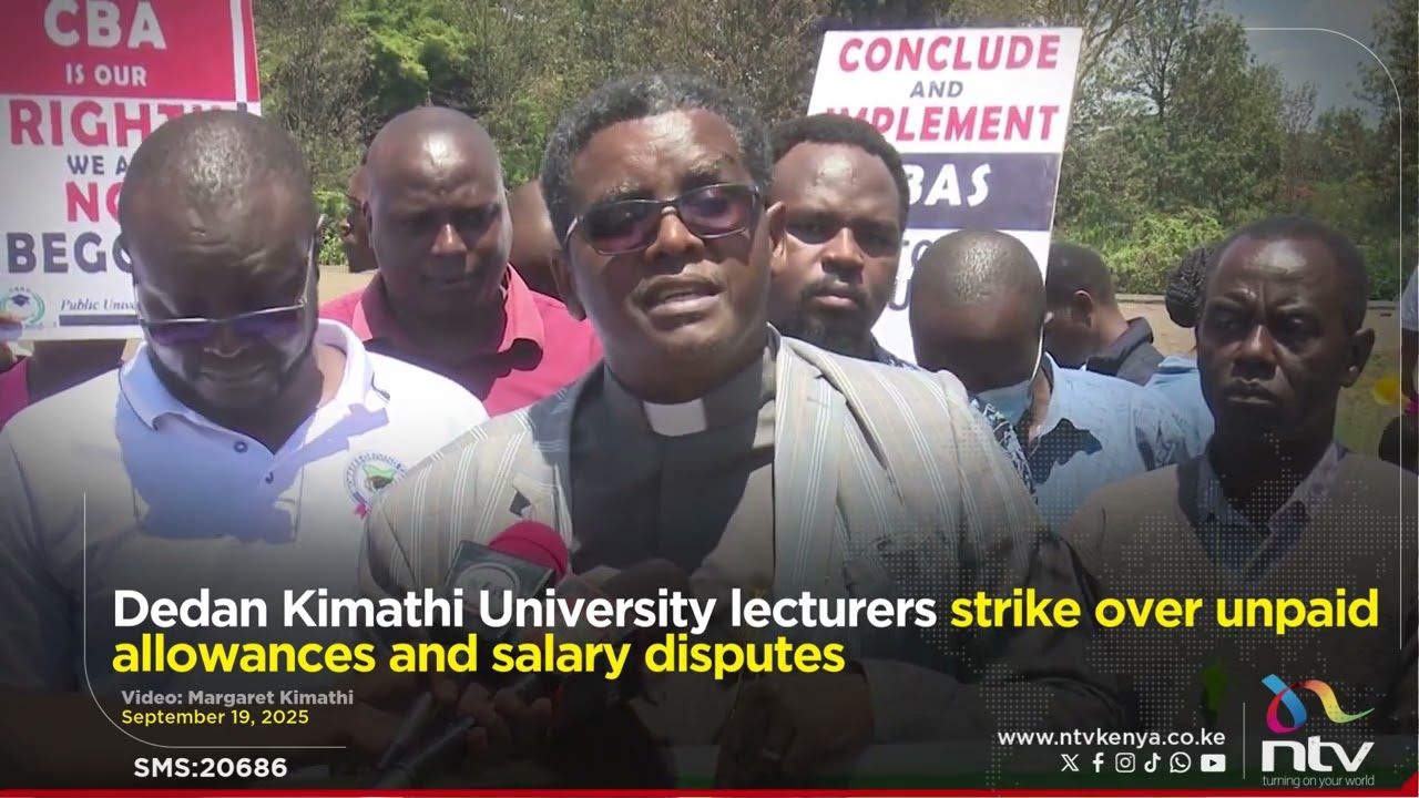 Преподаватели Университета Дедана Кимати бастуют из-за невыплаченных пособий и споров о зарплате