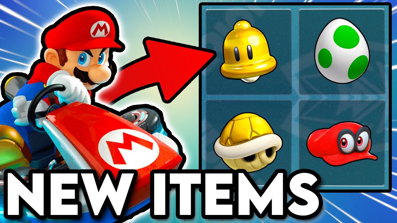 Дарим Mario Kart 8 Deluxe 50 НОВЫХ предметов!