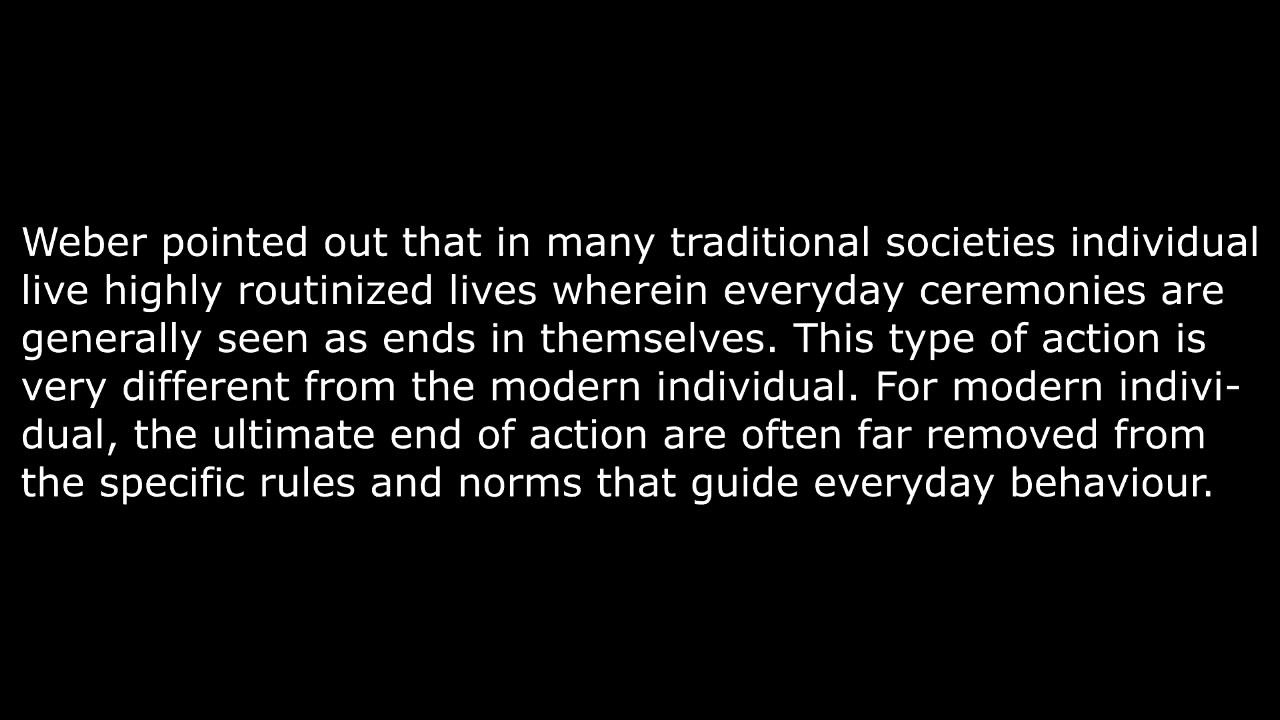 Social action, Weber [Notes+expaination]  Easy notes